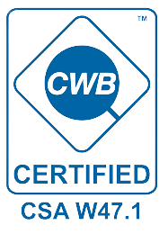 CWB Certified: CSA W47.1